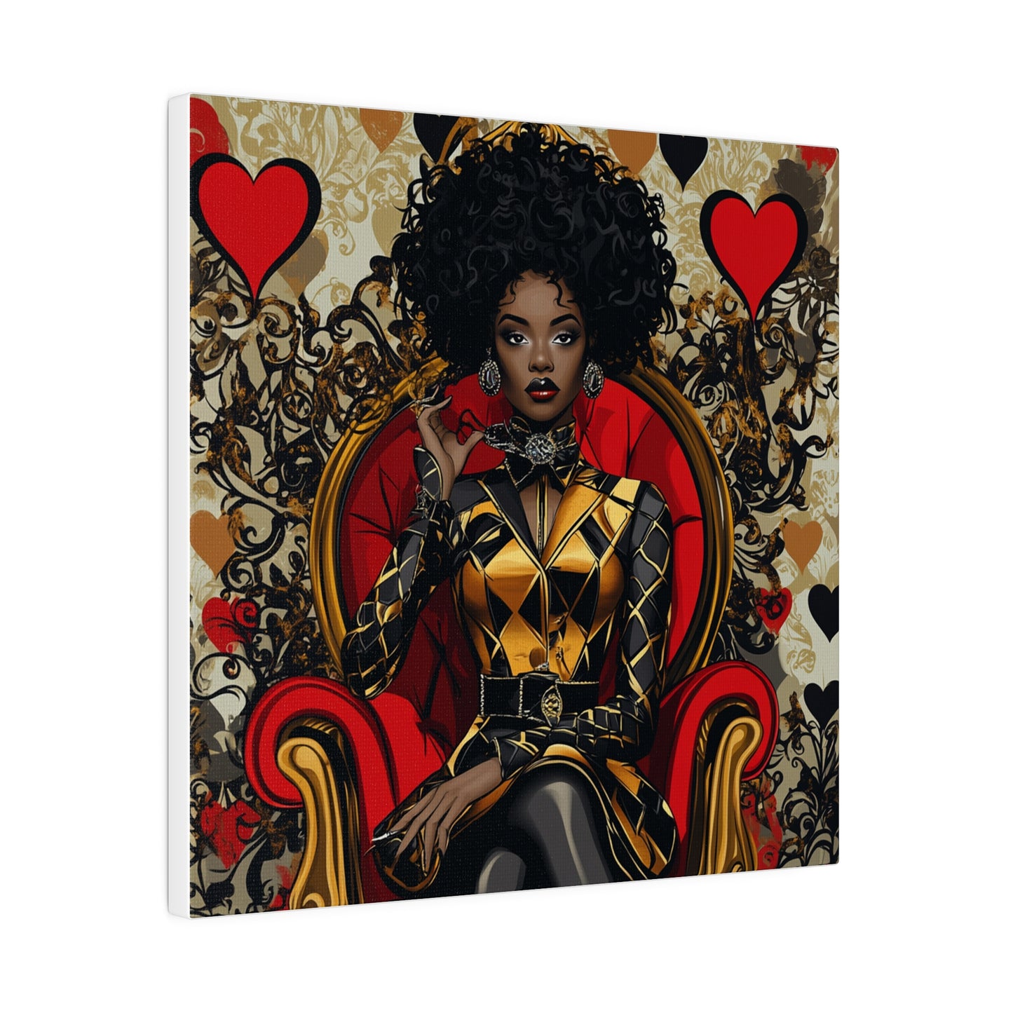 Regal Reign: Queen of Hearts Reimagined