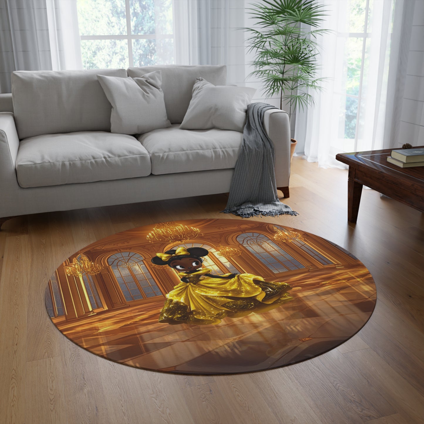 Enchanted Evening Round Rug